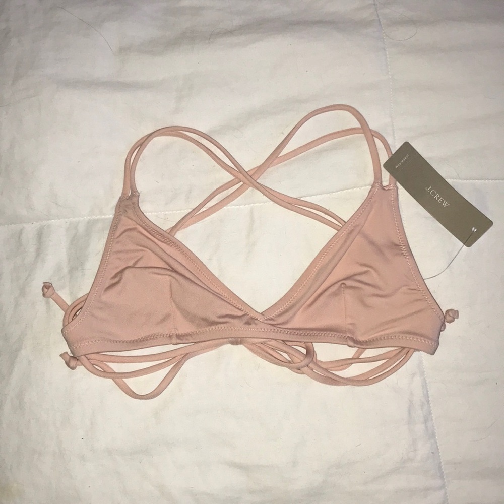 NWT Blush Pink Bikini Top